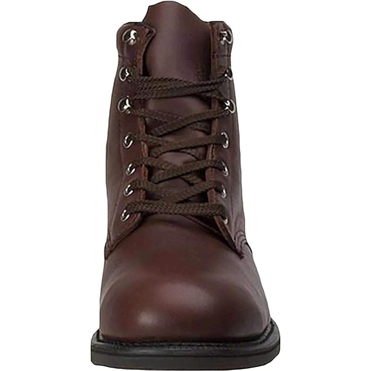 6" Mens Steel Toe Leather Work Boots