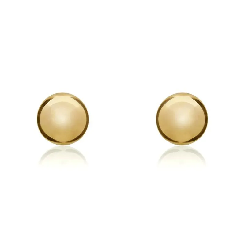 9ct Yellow Gold 3mm Ball Stud Earrings