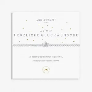 A Little Herzliche Gluckwunsche German Bracelet 2174
