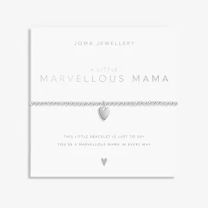 A Little Marvellous Mama Silver Plated Bracelet 8161
