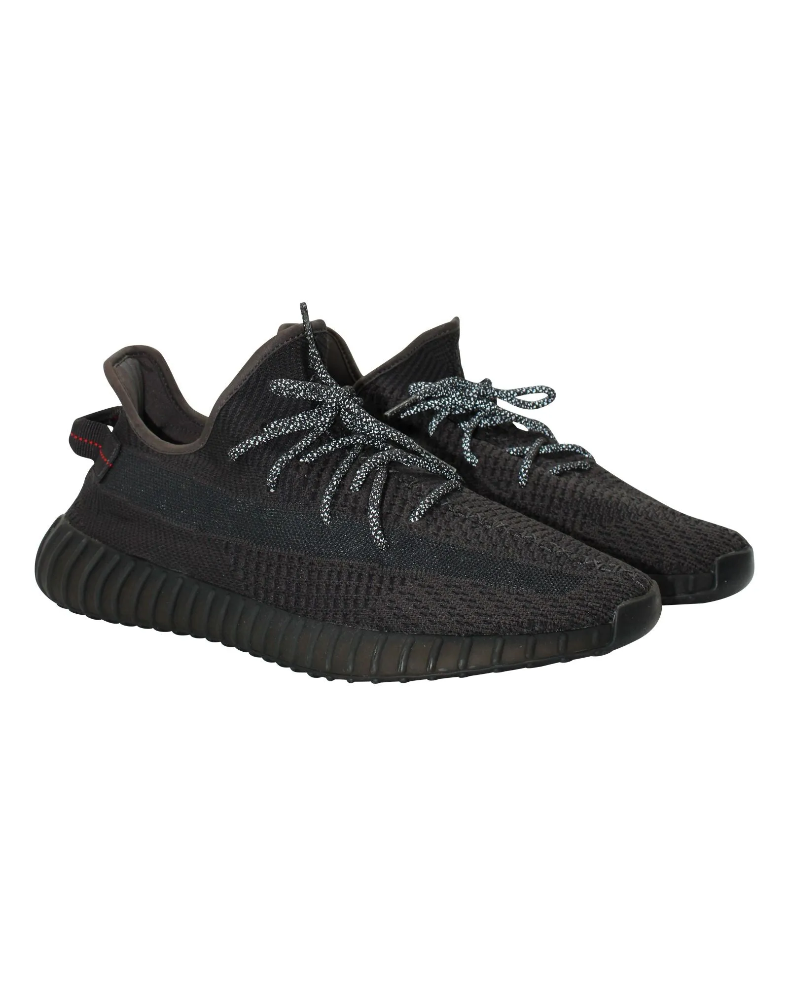 Adidas Yeezy Boost 350 V2 Sneakers in 'Onyx' Black Synthetic