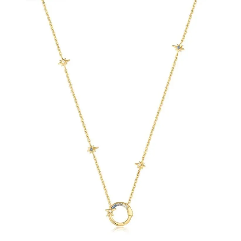 Ania Haie Gold Star Chain Charm Connector Necklace N052-04G