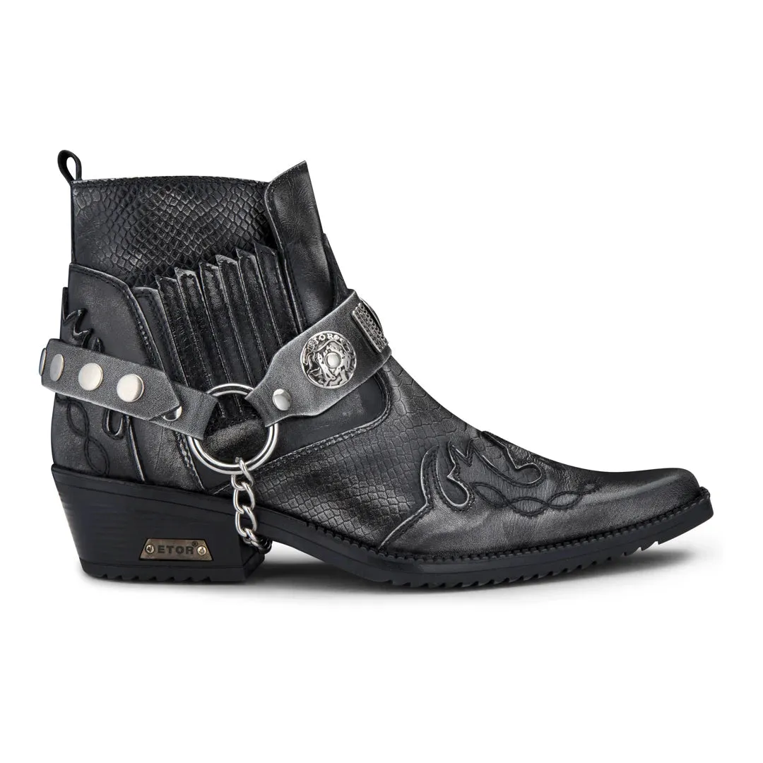 Ankle Cowboy Real Leather Wincklepickers Boots