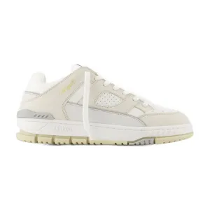 Area Lo Sneakers - Cream - Leather