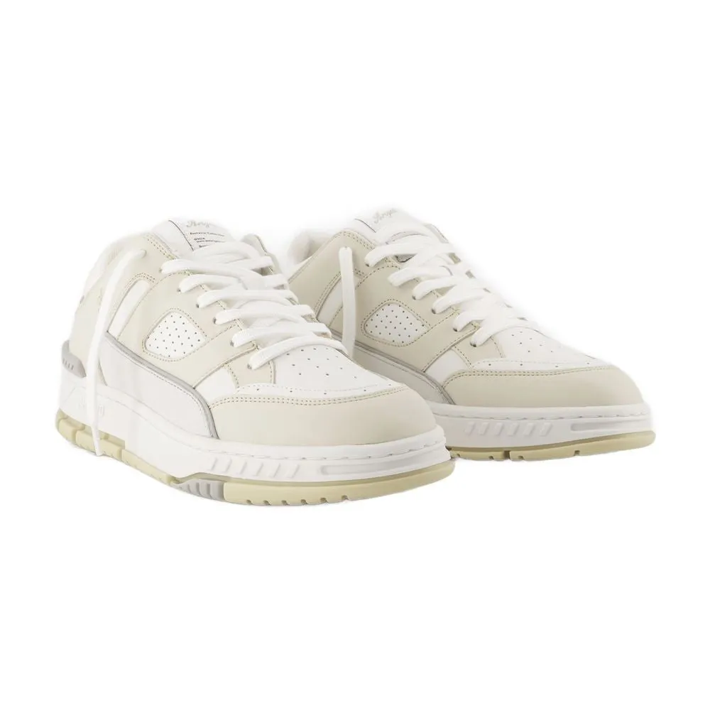 Area Lo Sneakers - Cream - Leather