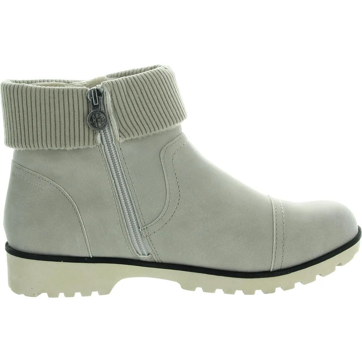 B4KRS99 Mens Water Resistant Leather Chelsea Boots