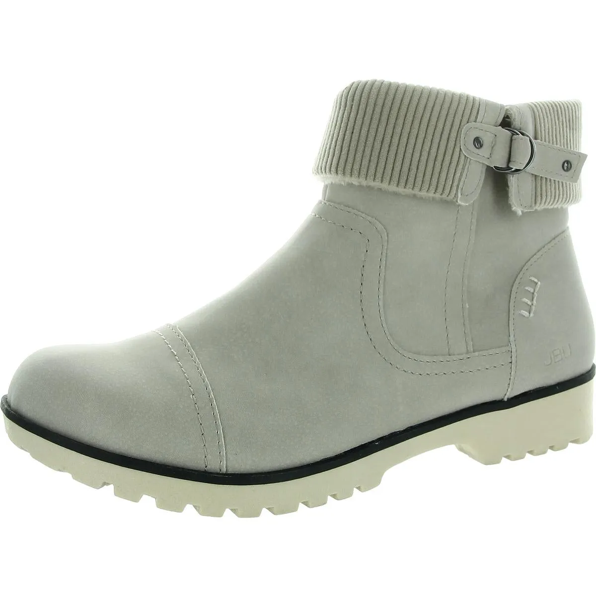 B4KRS99 Mens Water Resistant Leather Chelsea Boots