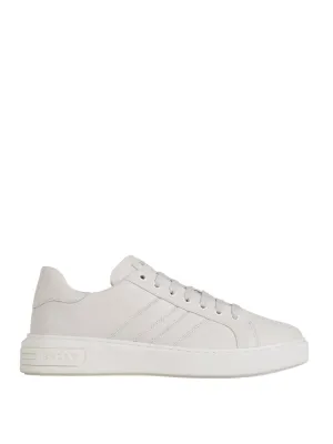 Bally Mirty 6239621 Men's Dusty White Calf Leather Sneakers