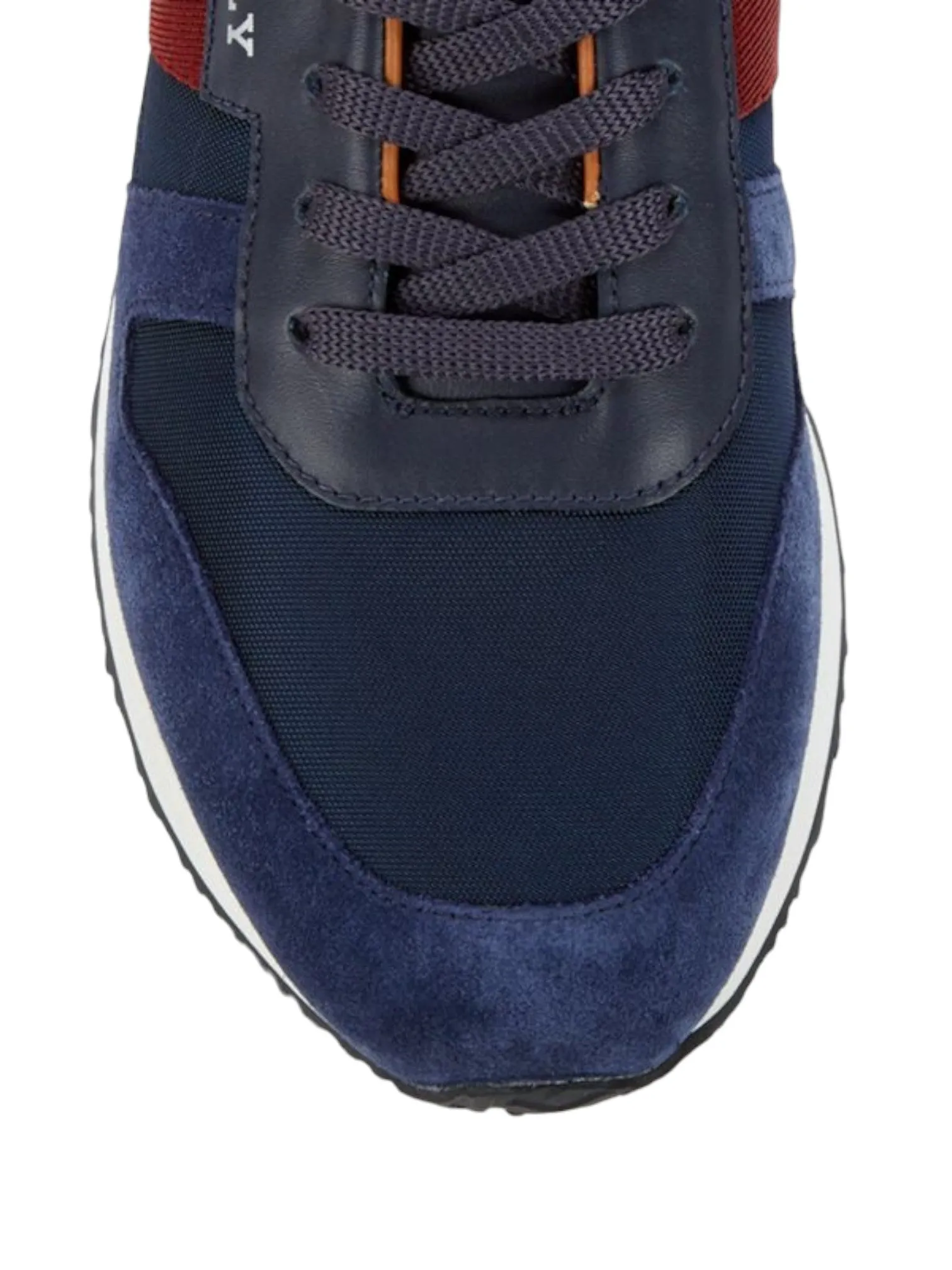 Bally Sprinter Men's 6238403 Blue Leather Suede Sneakers