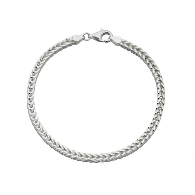 Beginnings Sterling Silver Heavyweight Foxtail Chain 22cm Bracelet B5111
