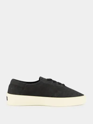 Black 101 Suede Deck Sneaker
