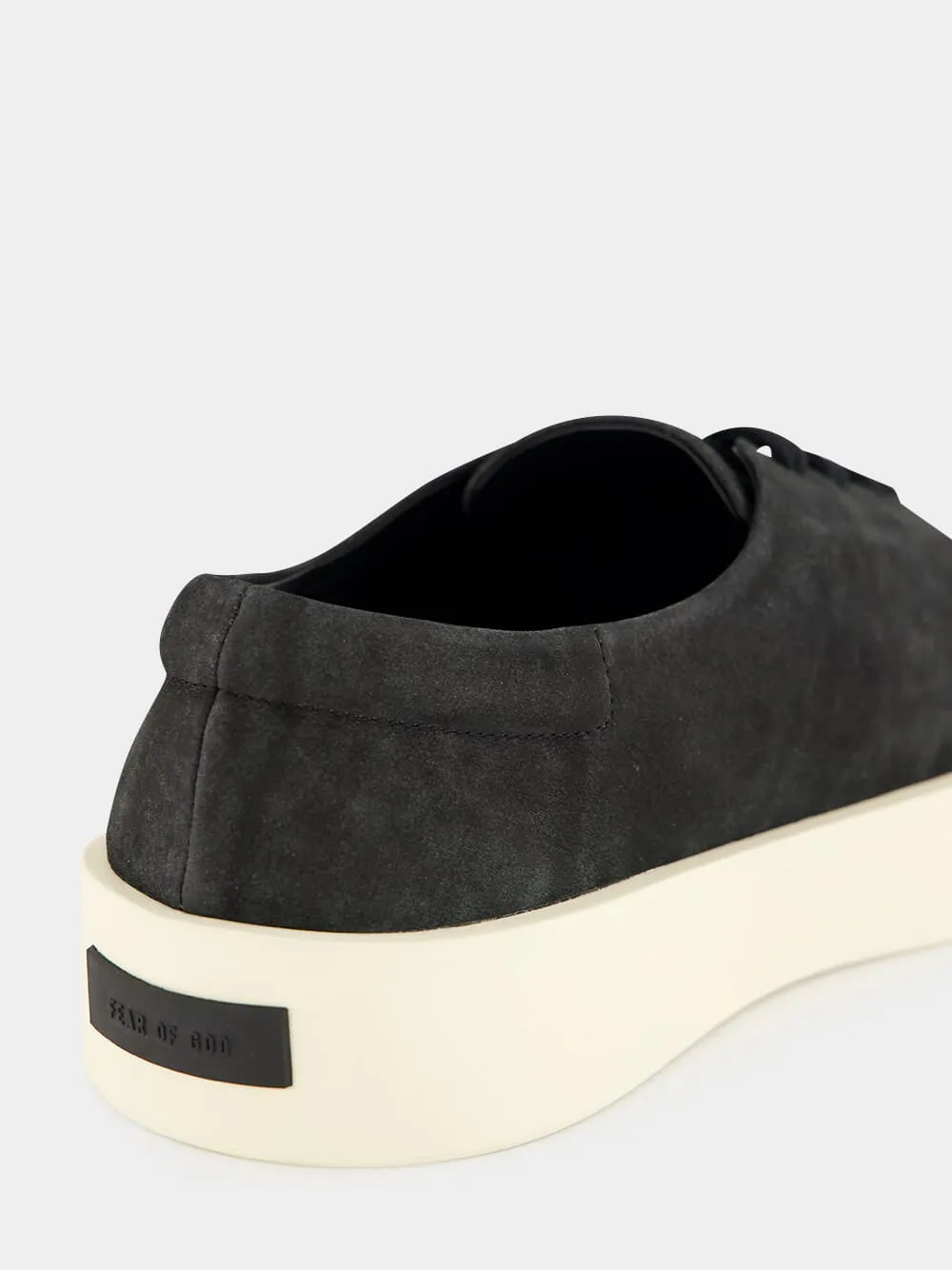Black 101 Suede Deck Sneaker
