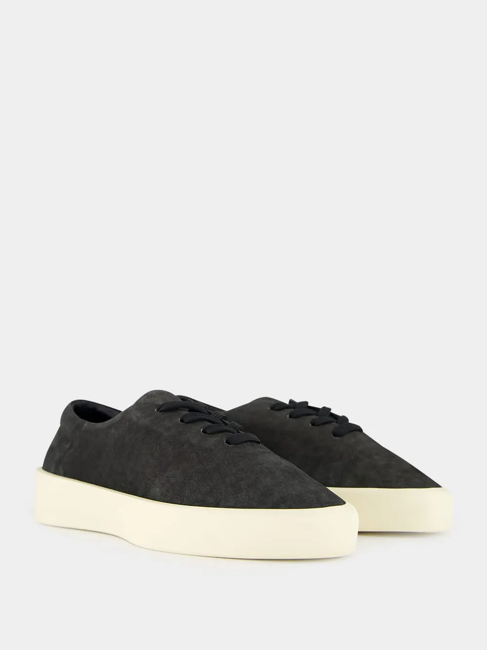 Black 101 Suede Deck Sneaker