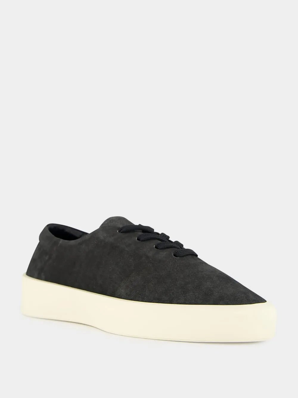 Black 101 Suede Deck Sneaker