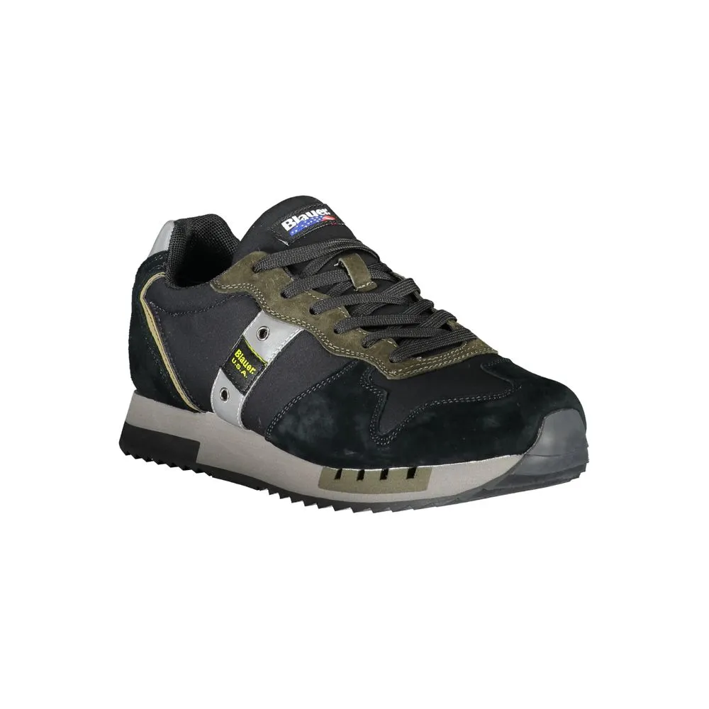 Blauer Sleek  Sports Sneakers with Contrast Men's Accents