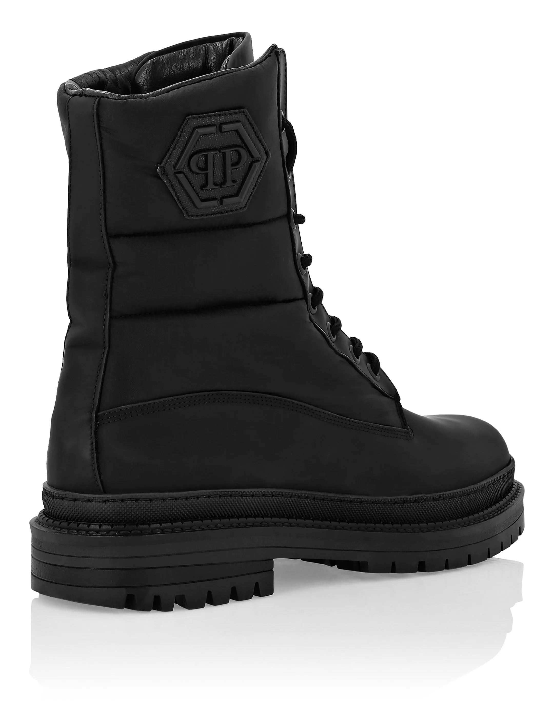 Boots Mid Flat Hexagon