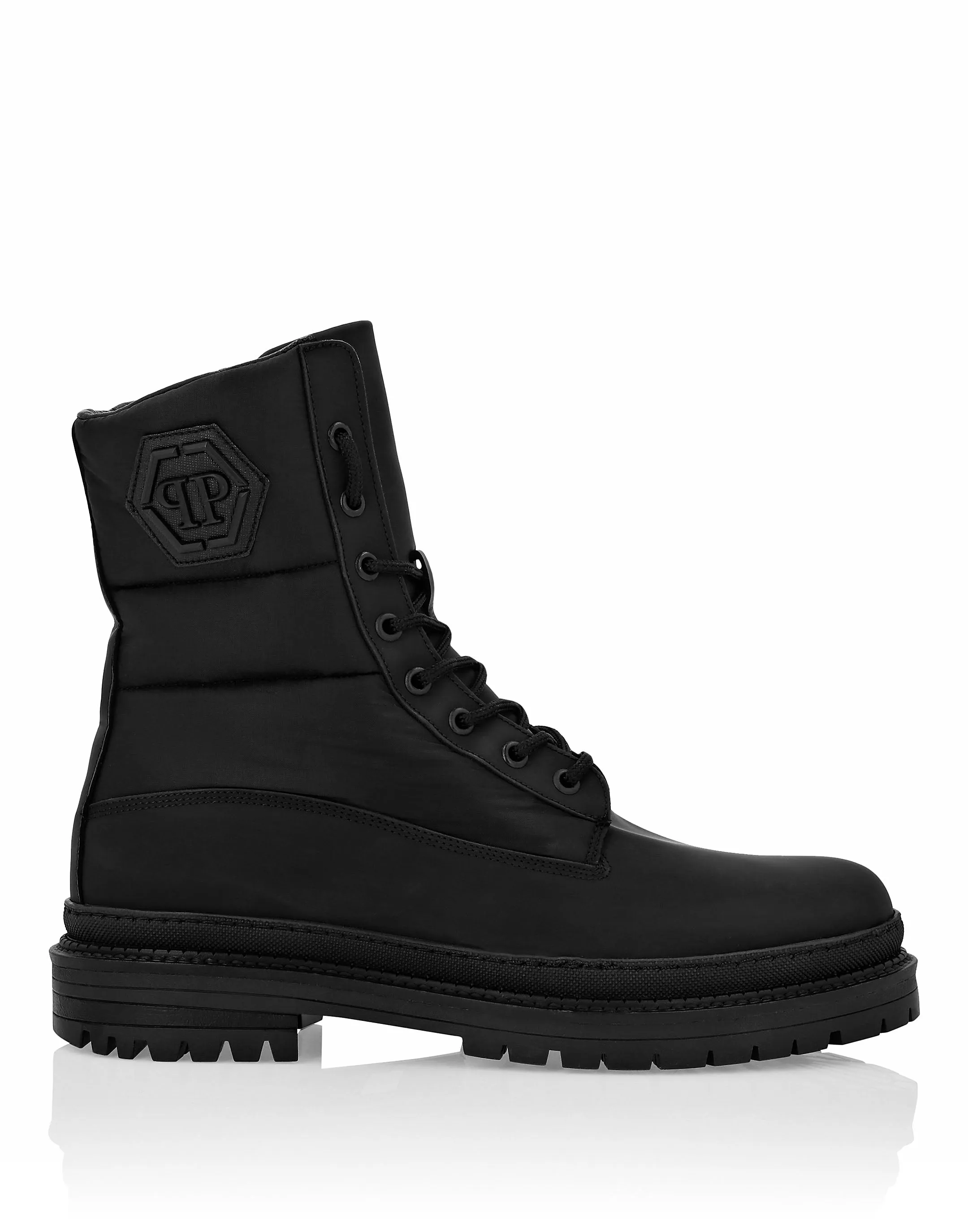 Boots Mid Flat Hexagon