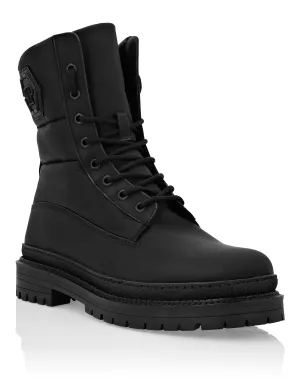 Boots Mid Flat Hexagon
