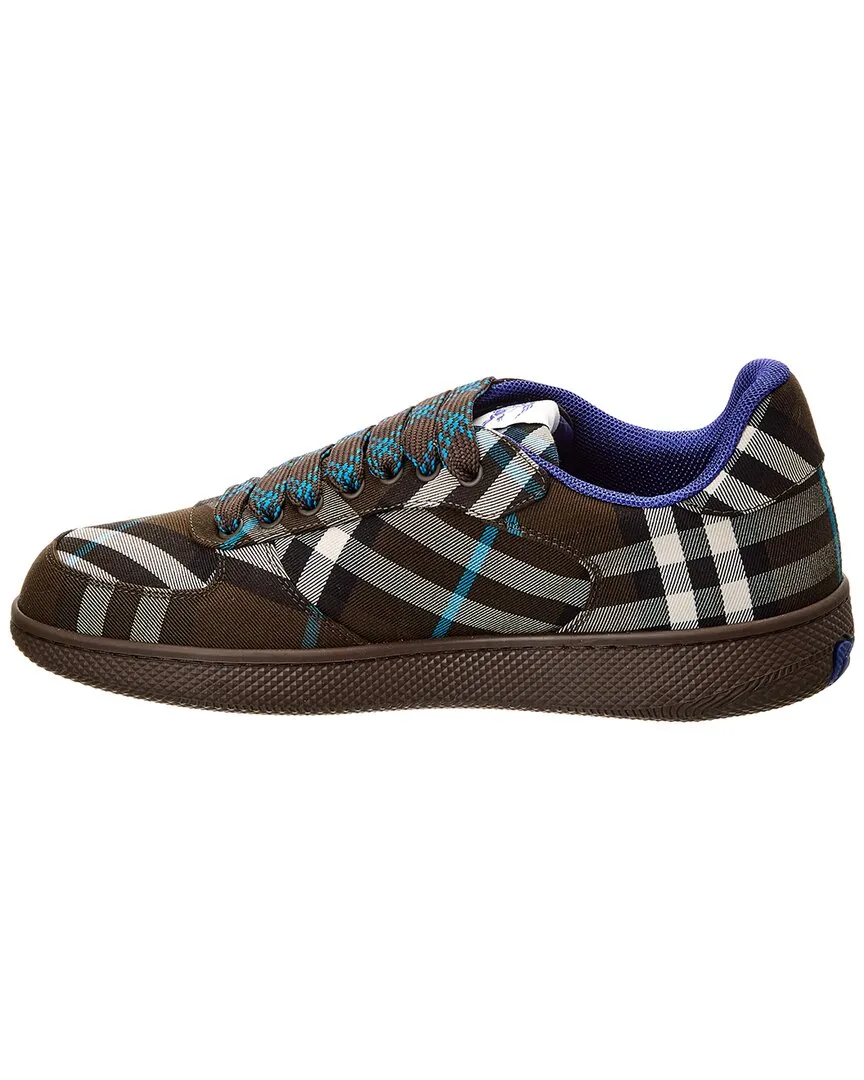 Burberry Terrace Check Canvas Sneaker