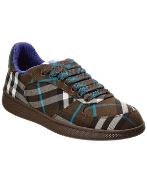 Burberry Terrace Check Canvas Sneaker