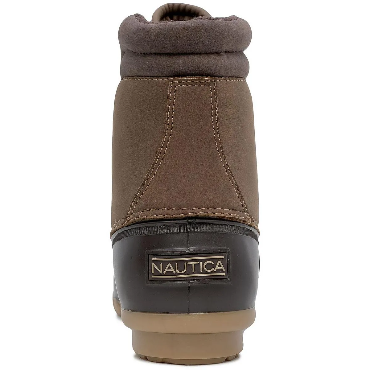 Channing Mens Faux Leather Lace-Up Winter & Snow Boots