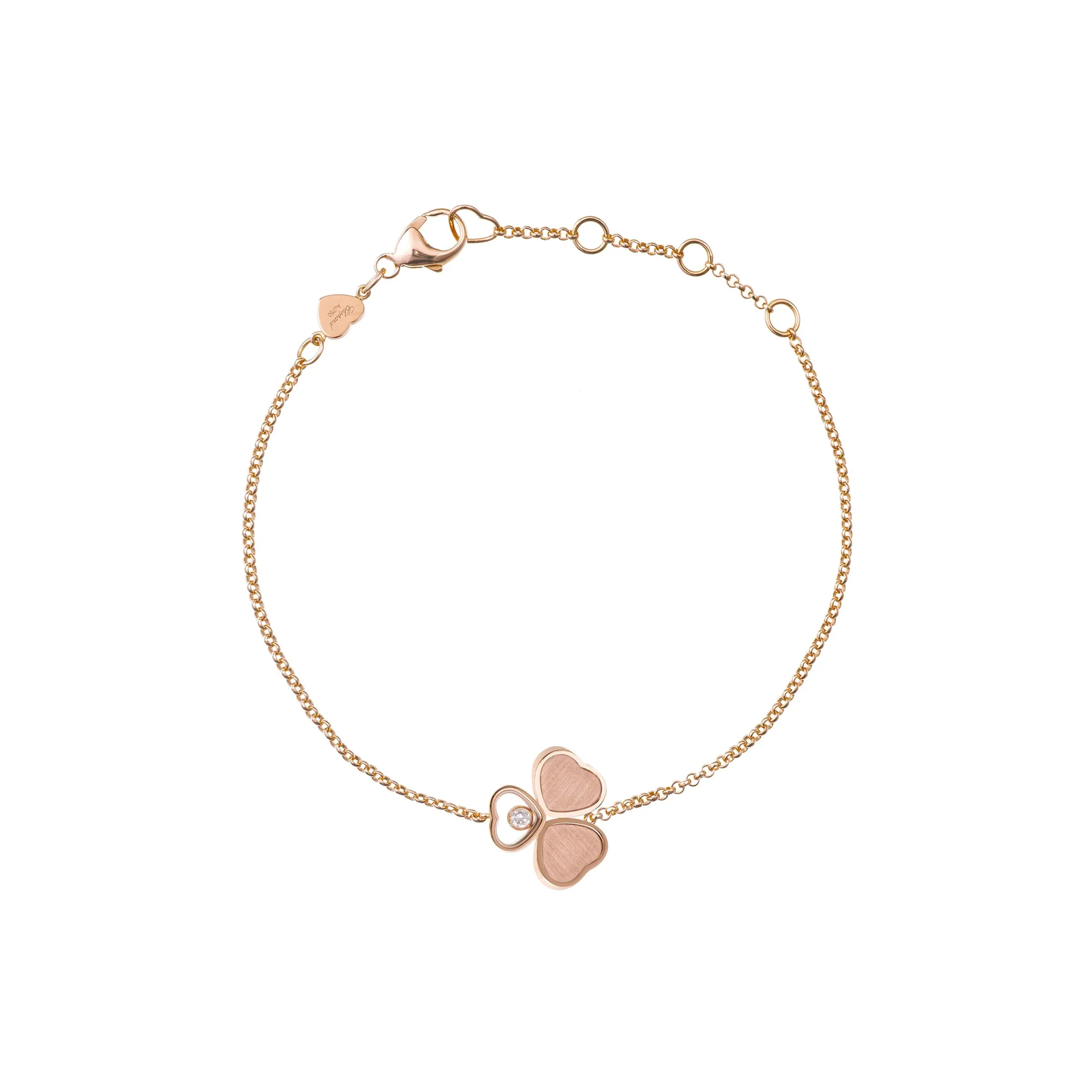 Chopard Happy Hearts Wings 18ct Rose Gold Bracelet