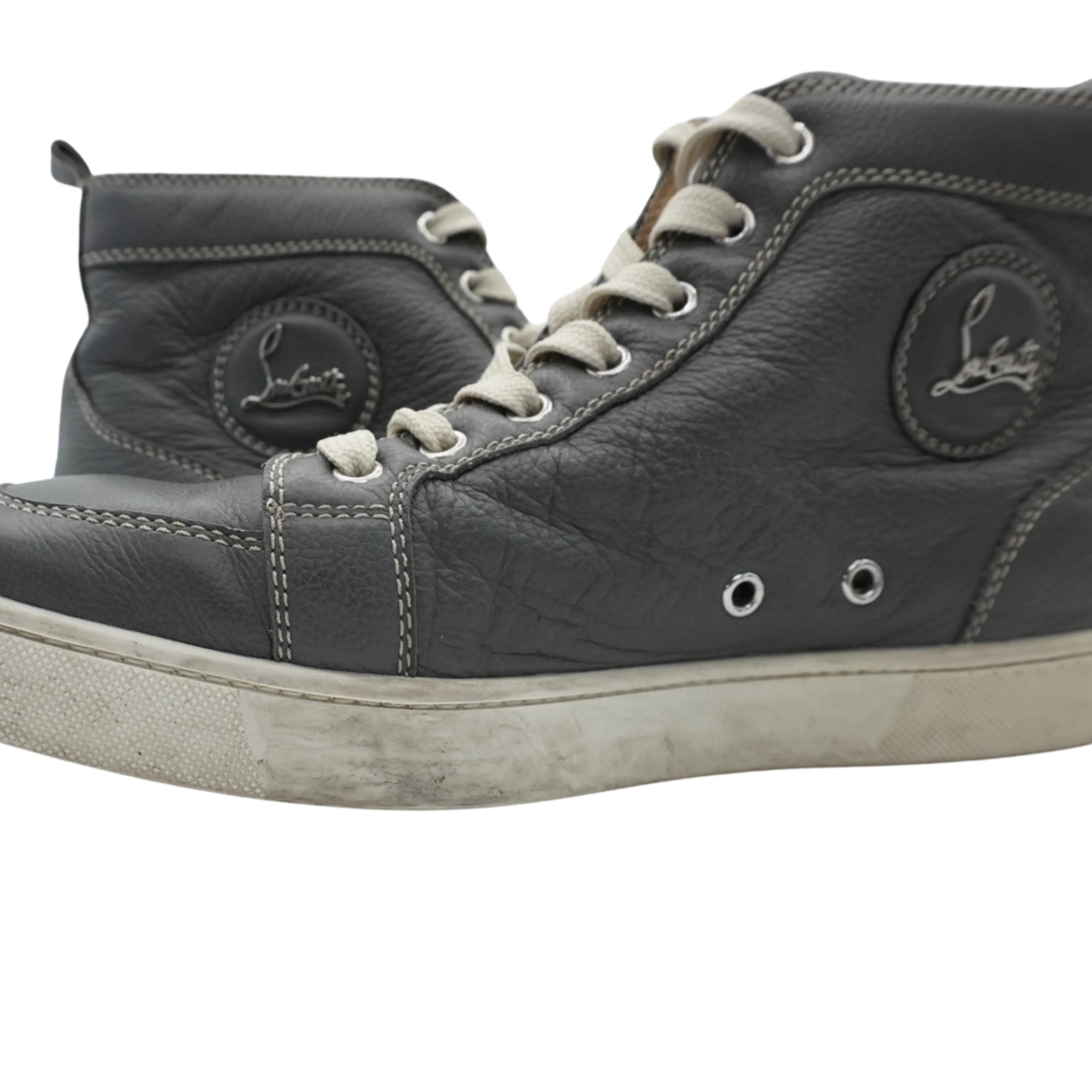 CHRISTIAN LOUBOUTIN Grey Mens SIZE 42 Shoes