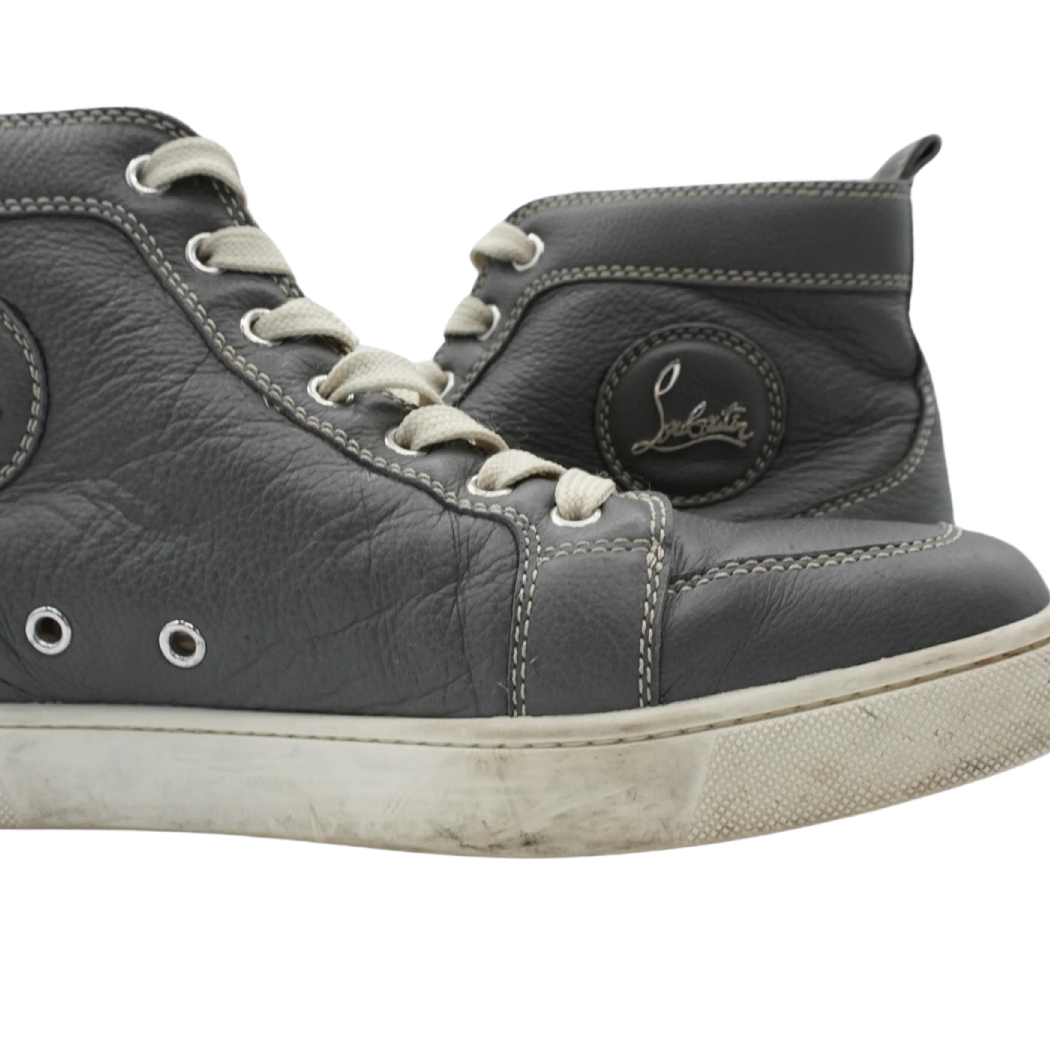 CHRISTIAN LOUBOUTIN Grey Mens SIZE 42 Shoes