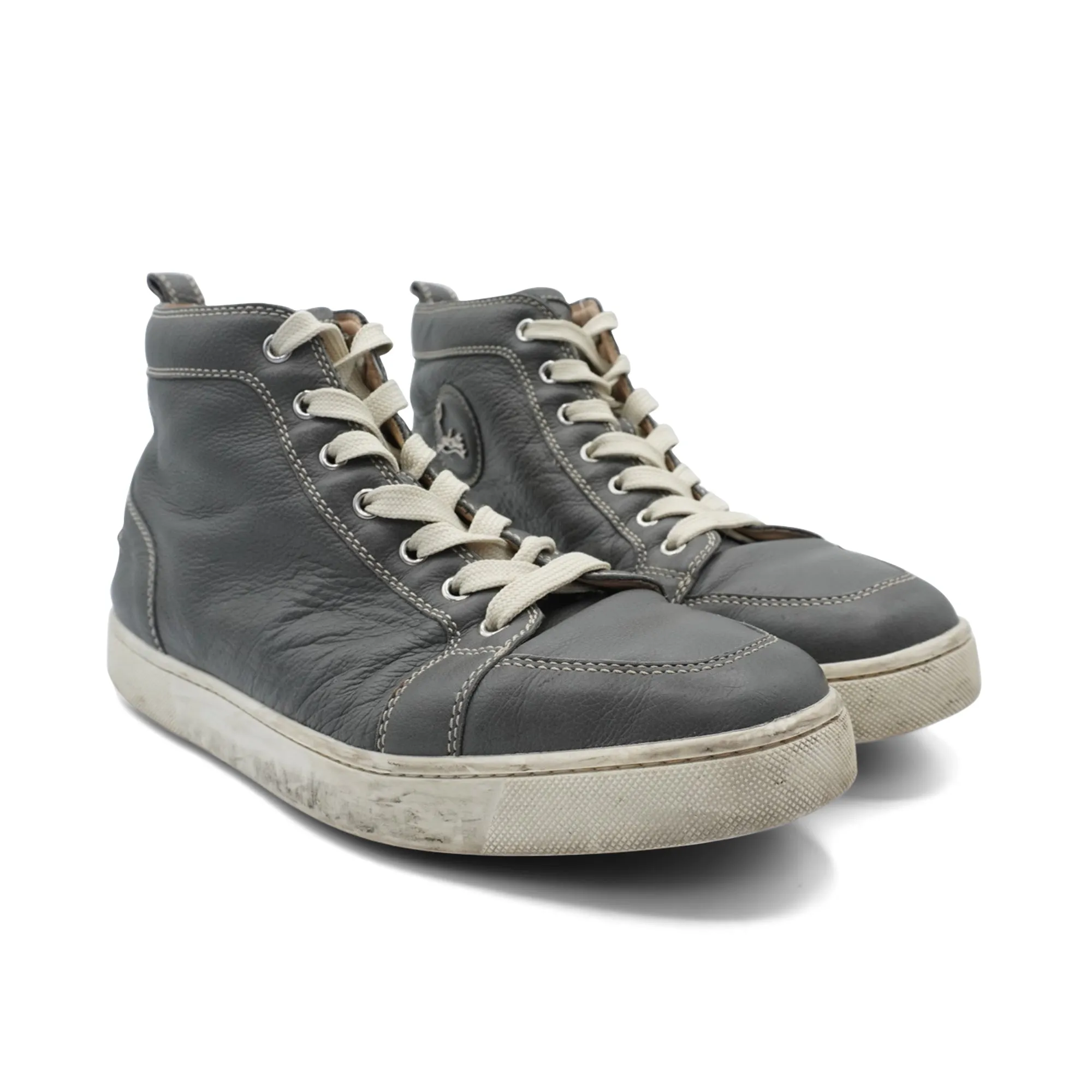 CHRISTIAN LOUBOUTIN Grey Mens SIZE 42 Shoes