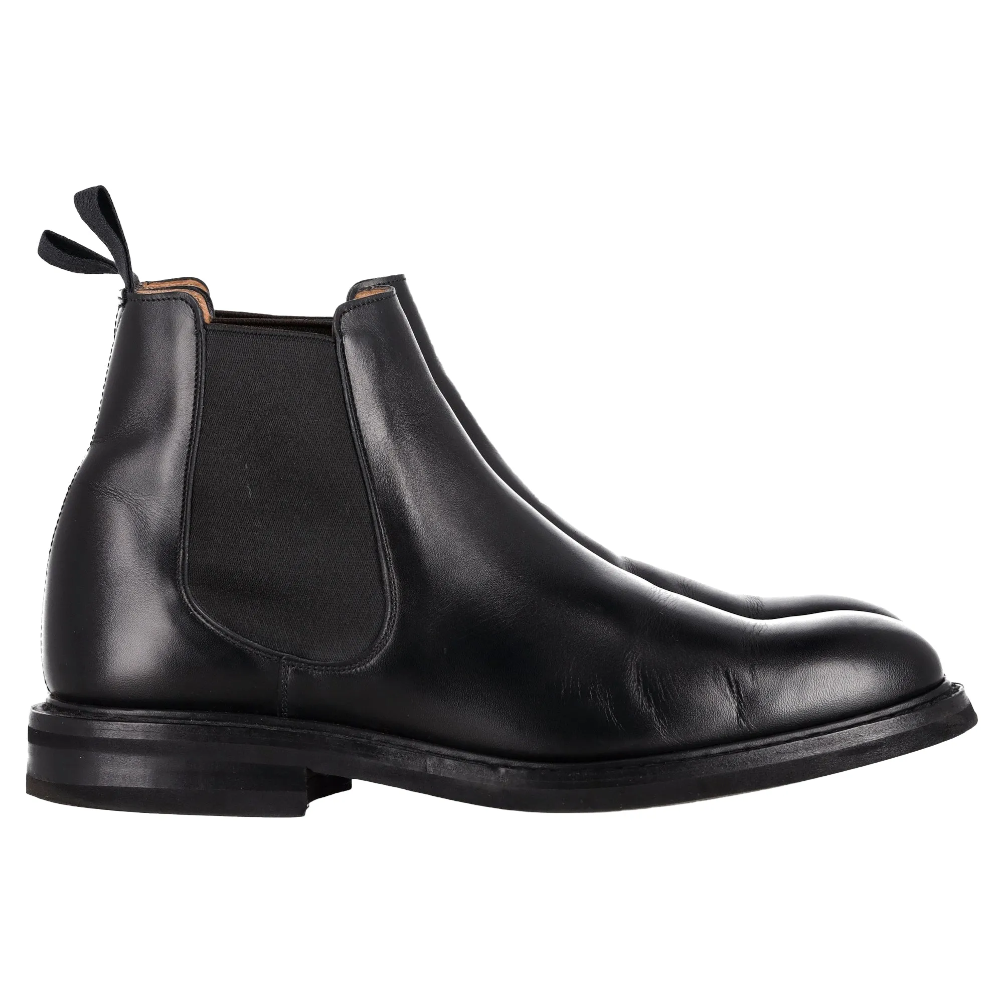 Church's Welwyn Chelsea Ankle Boots in Black Leather