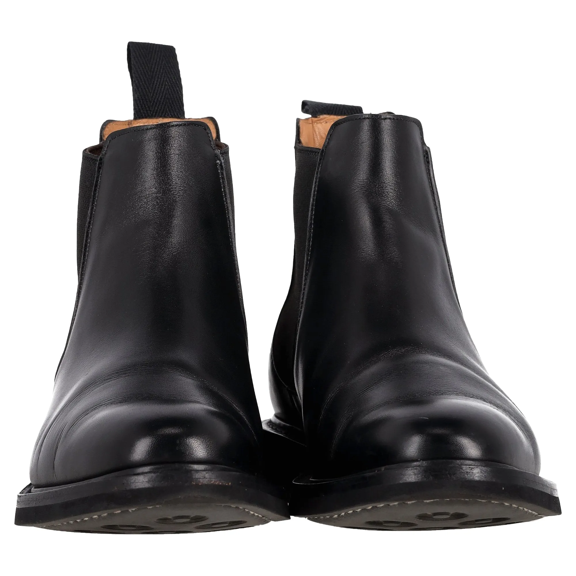 Church's Welwyn Chelsea Ankle Boots in Black Leather