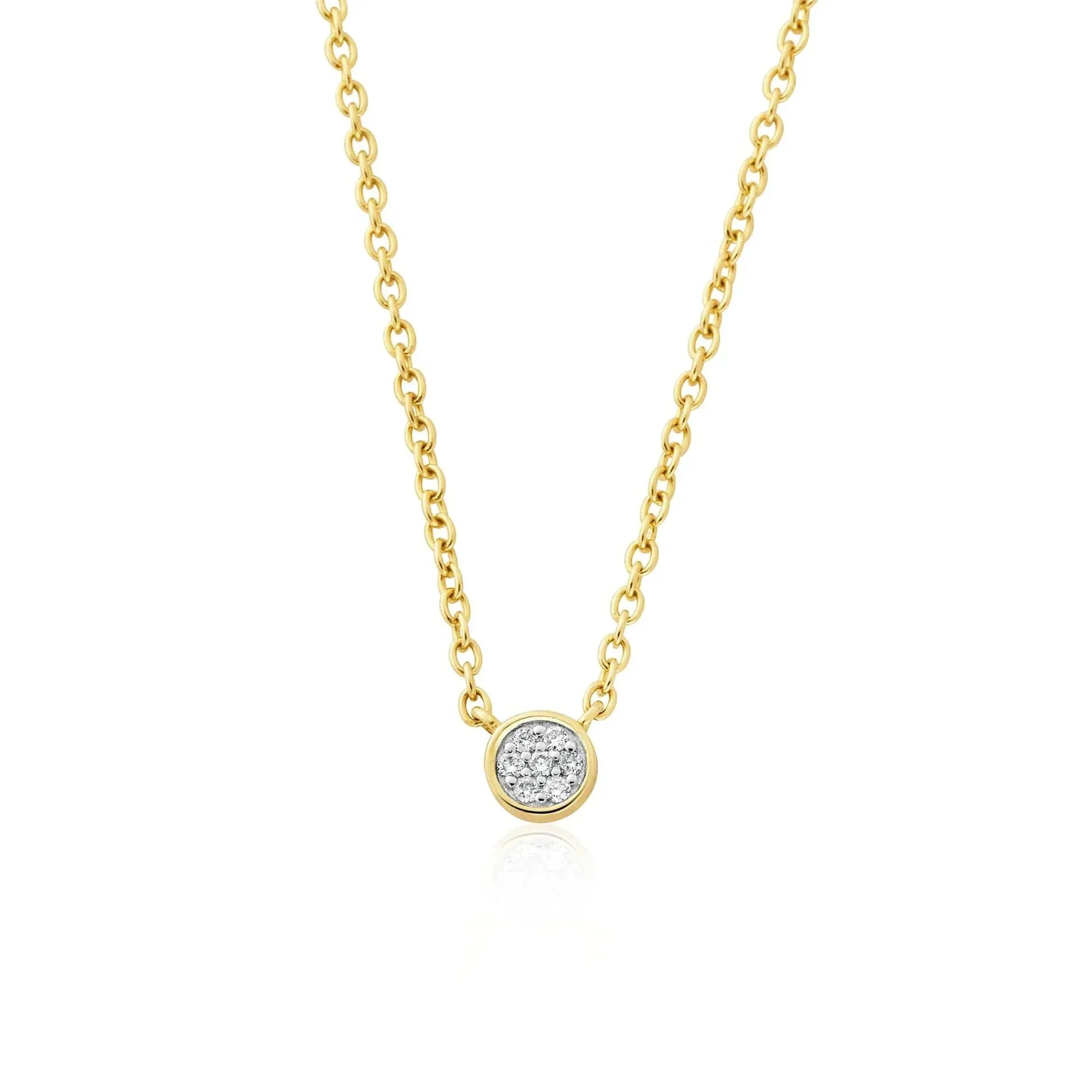 Clogau Celebration 9ct Gold Laboratory Diamond Necklace