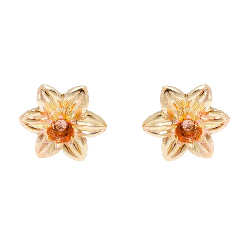 Clogau Daffodil 9ct Yellow Gold Stud Earrings