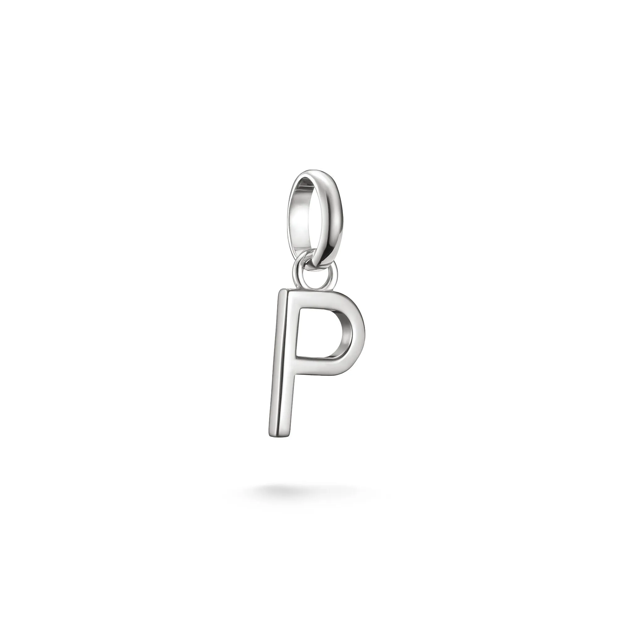 Connect Charm letter P Silver