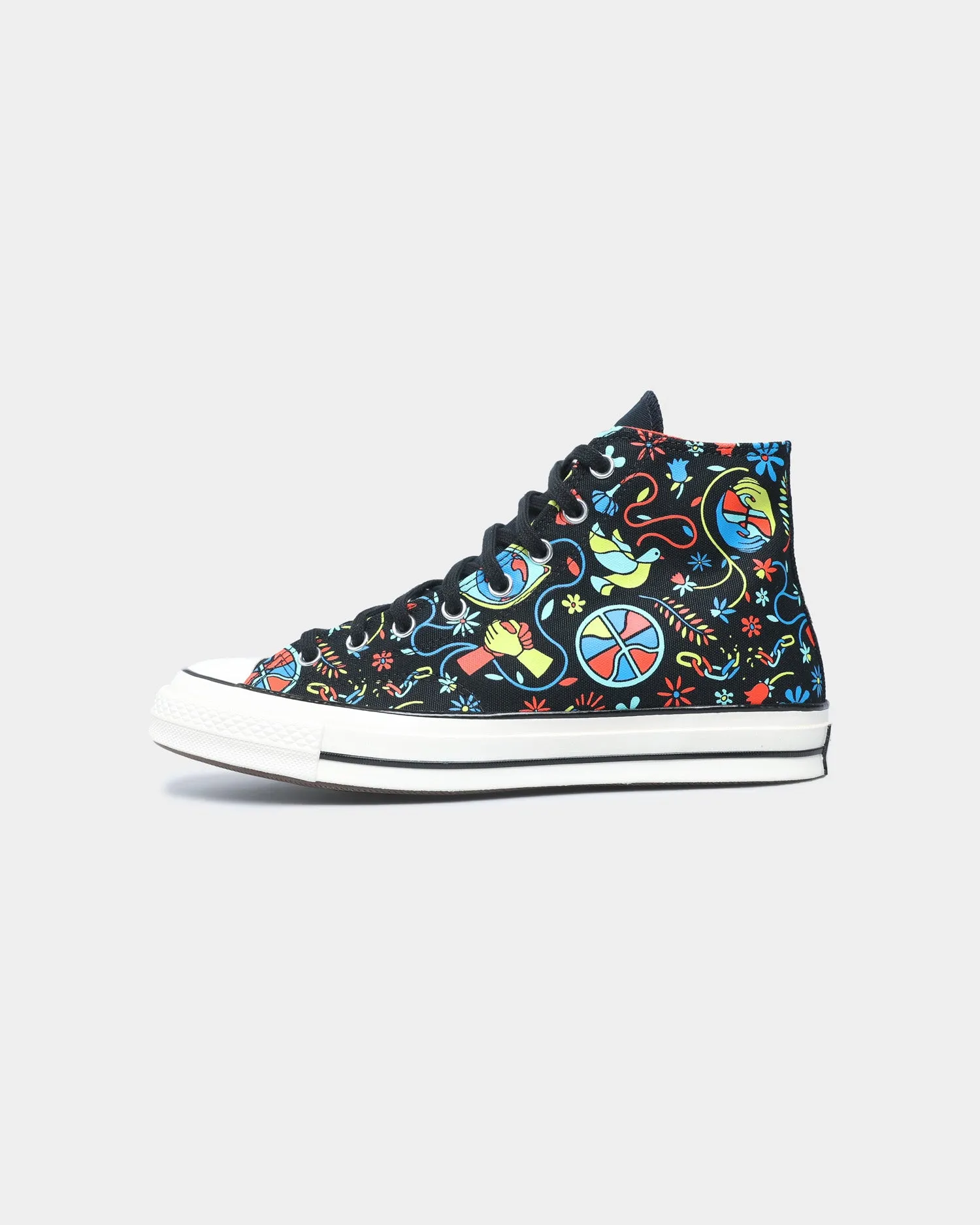 Converse Chuck 70 Peace & Unity Black/Poppy Glow