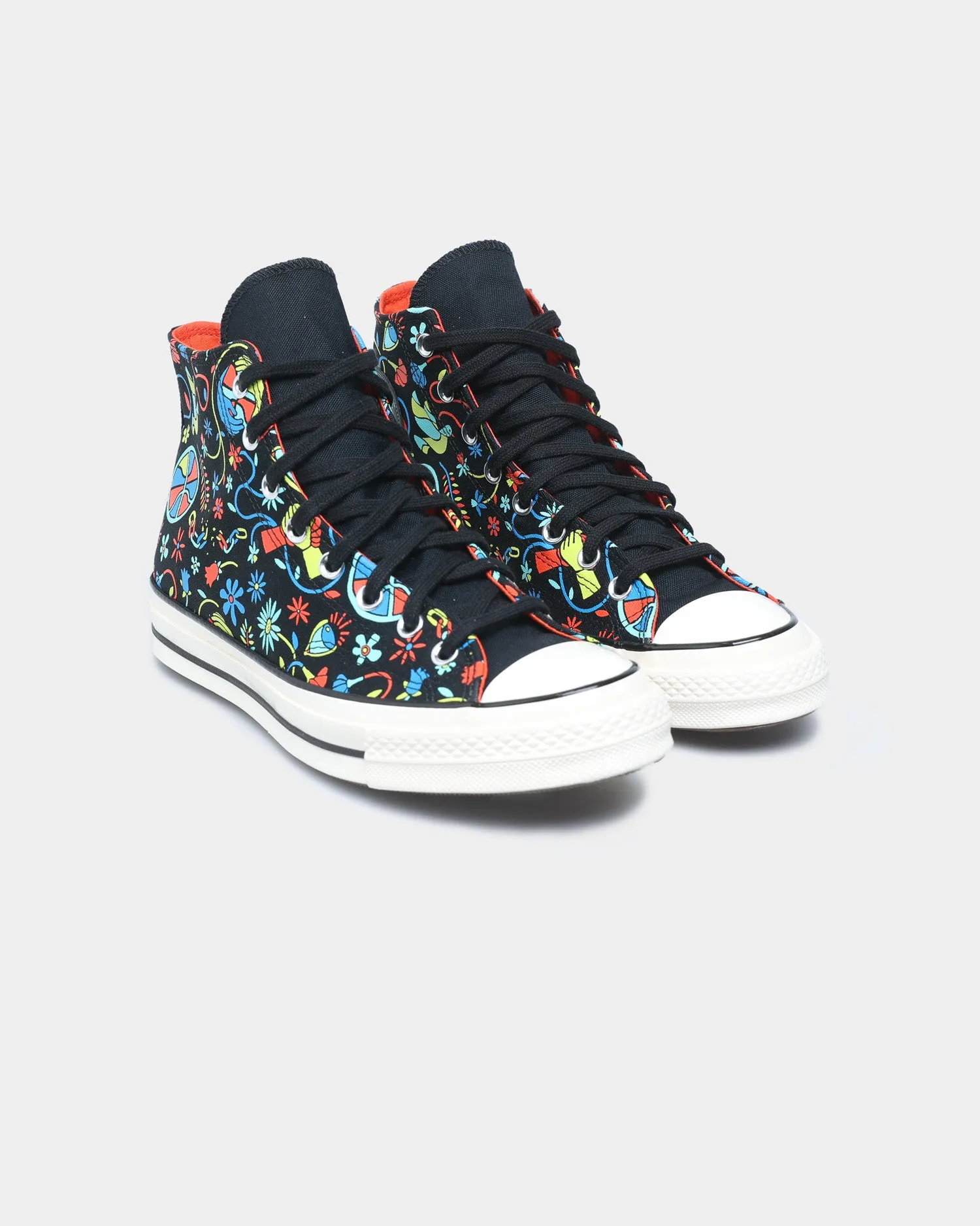 Converse Chuck 70 Peace & Unity Black/Poppy Glow