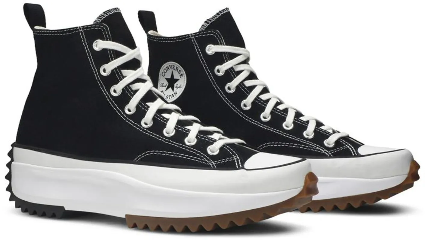 Converse Run Star Hike Hi Black White Gum