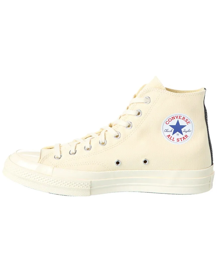 Converse x Comme des Garons PLAY Canvas High-Top Sneaker