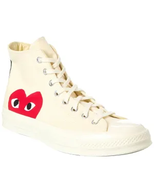 Converse x Comme des Garons PLAY Canvas High-Top Sneaker