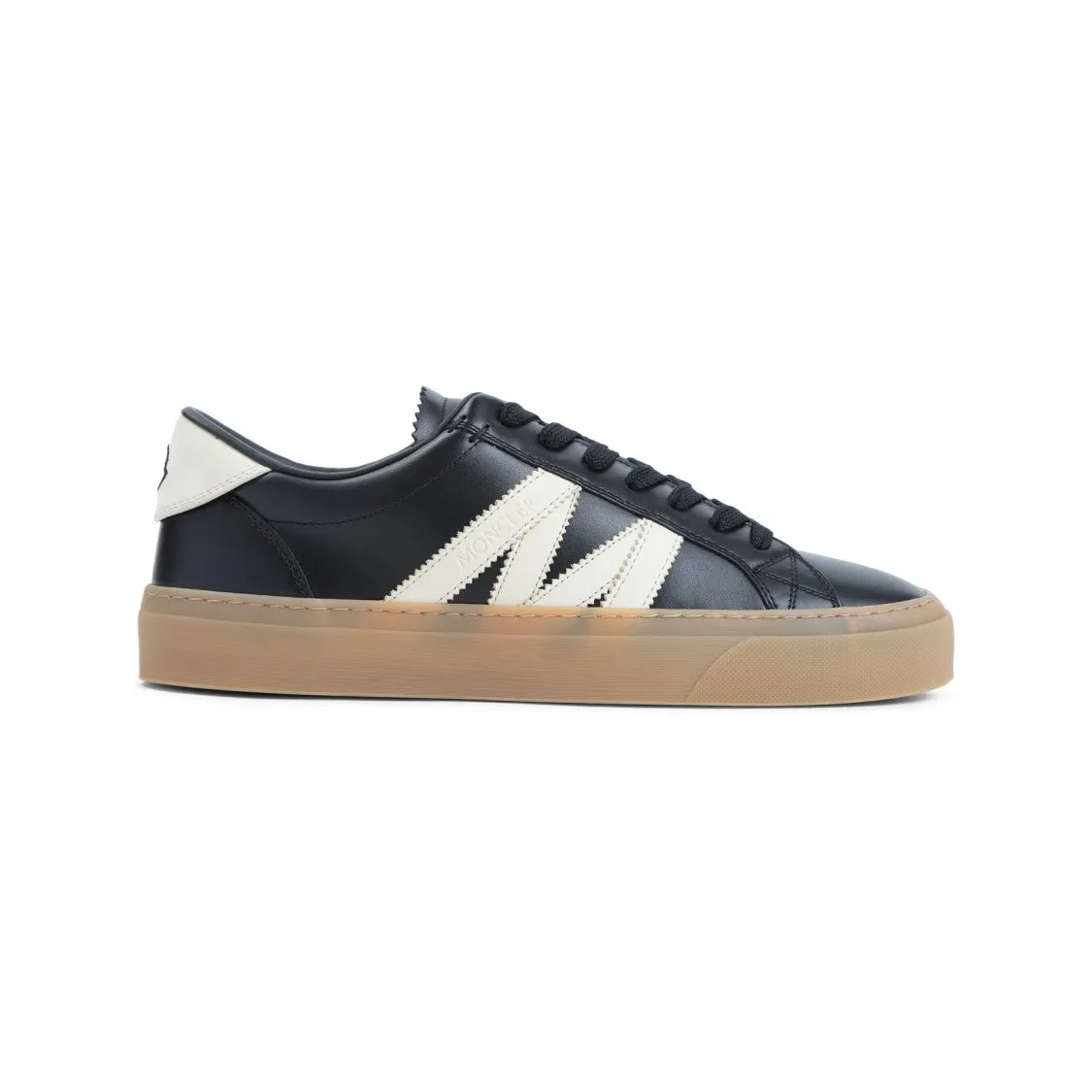 Dark Grey Leather Monaco 2 Sneakers