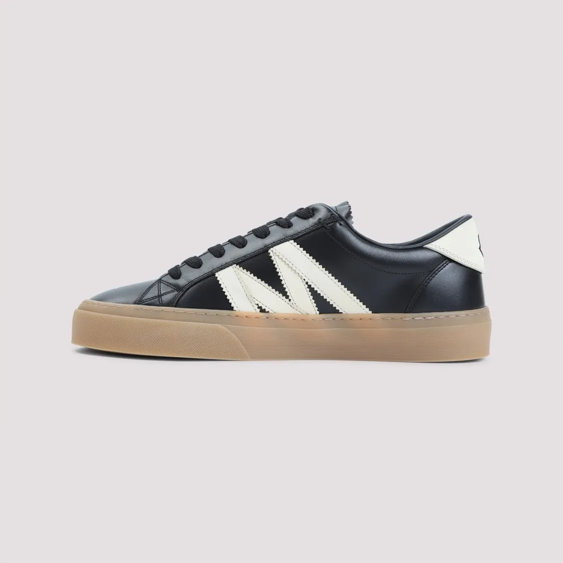 Dark Grey Leather Monaco 2 Sneakers