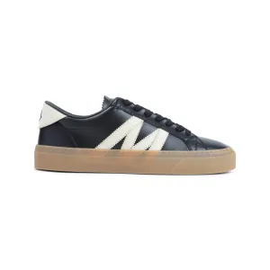 Dark Grey Leather Monaco 2 Sneakers