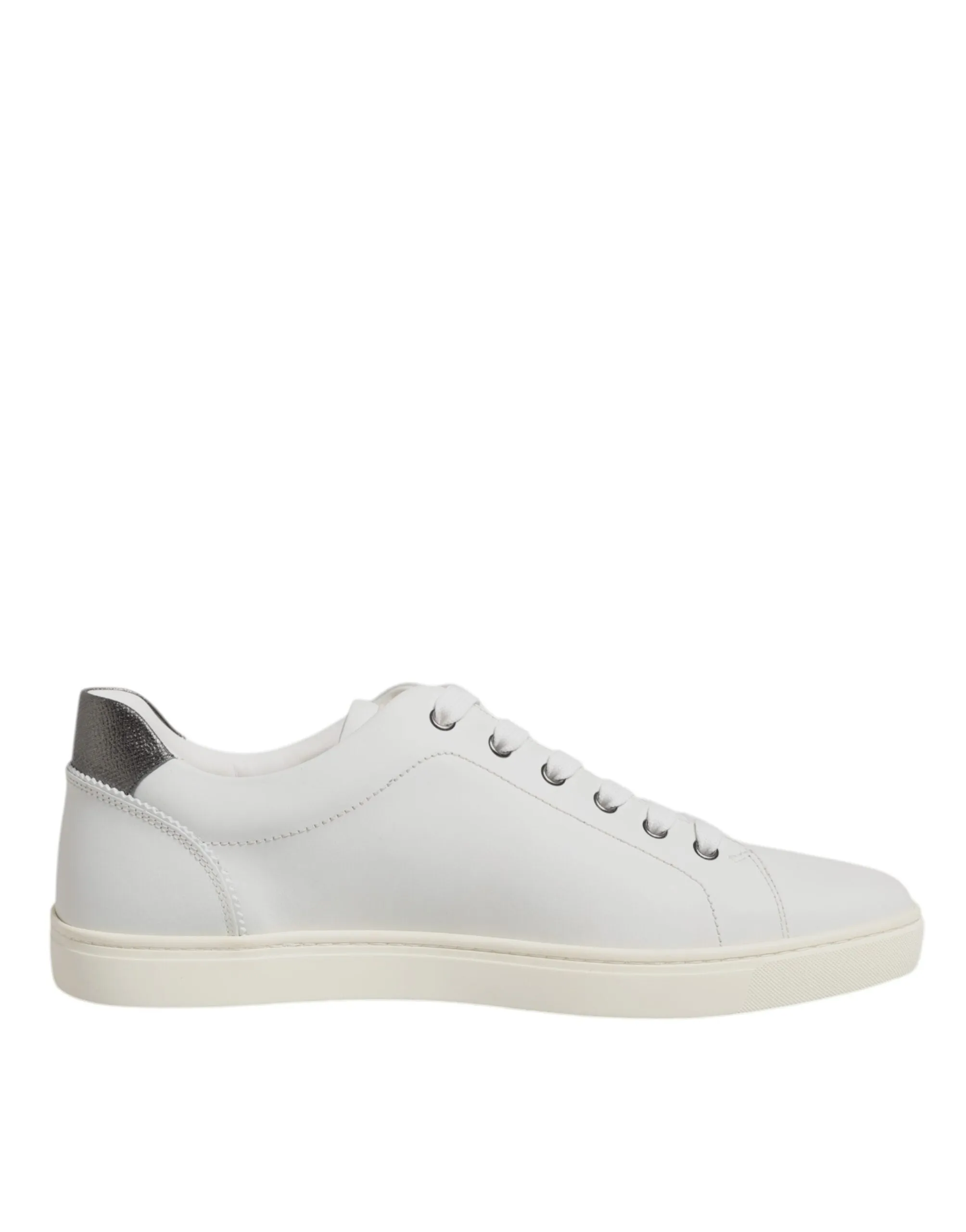 Dolce & Gabbana Leather Heart Embellished Sneakers Men's Shoes (Pre-Owned)