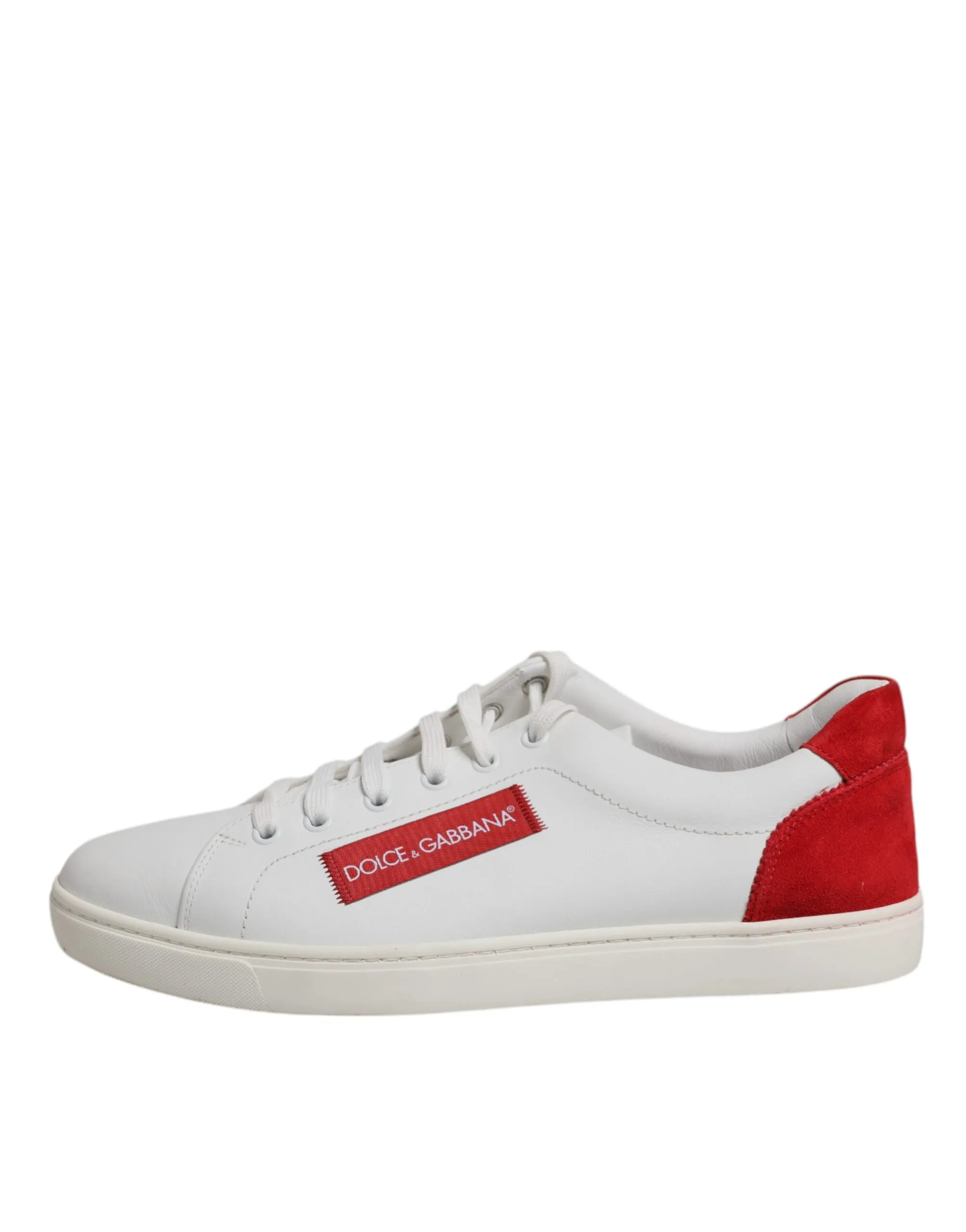 Dolce & Gabbana Suede Leather Low Top Sneakers Men's Shoes (Pre-Owned)