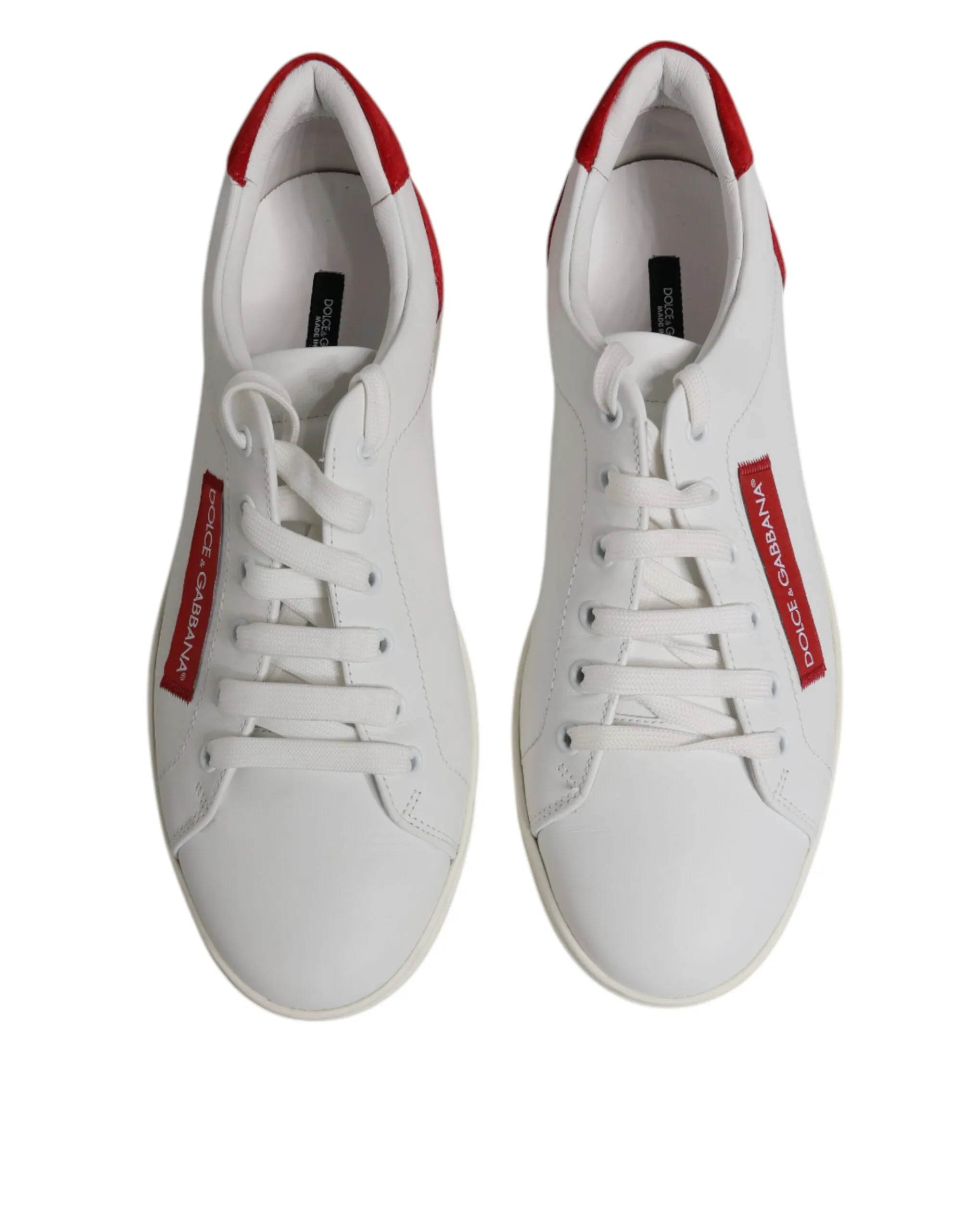 Dolce & Gabbana Suede Leather Low Top Sneakers Men's Shoes (Pre-Owned)