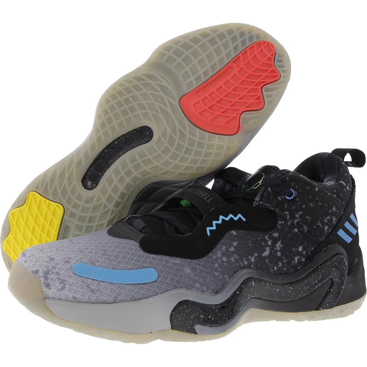 D.O.N Issue 3 GCA Mens Lace-Up Manmade Basketball Shoes