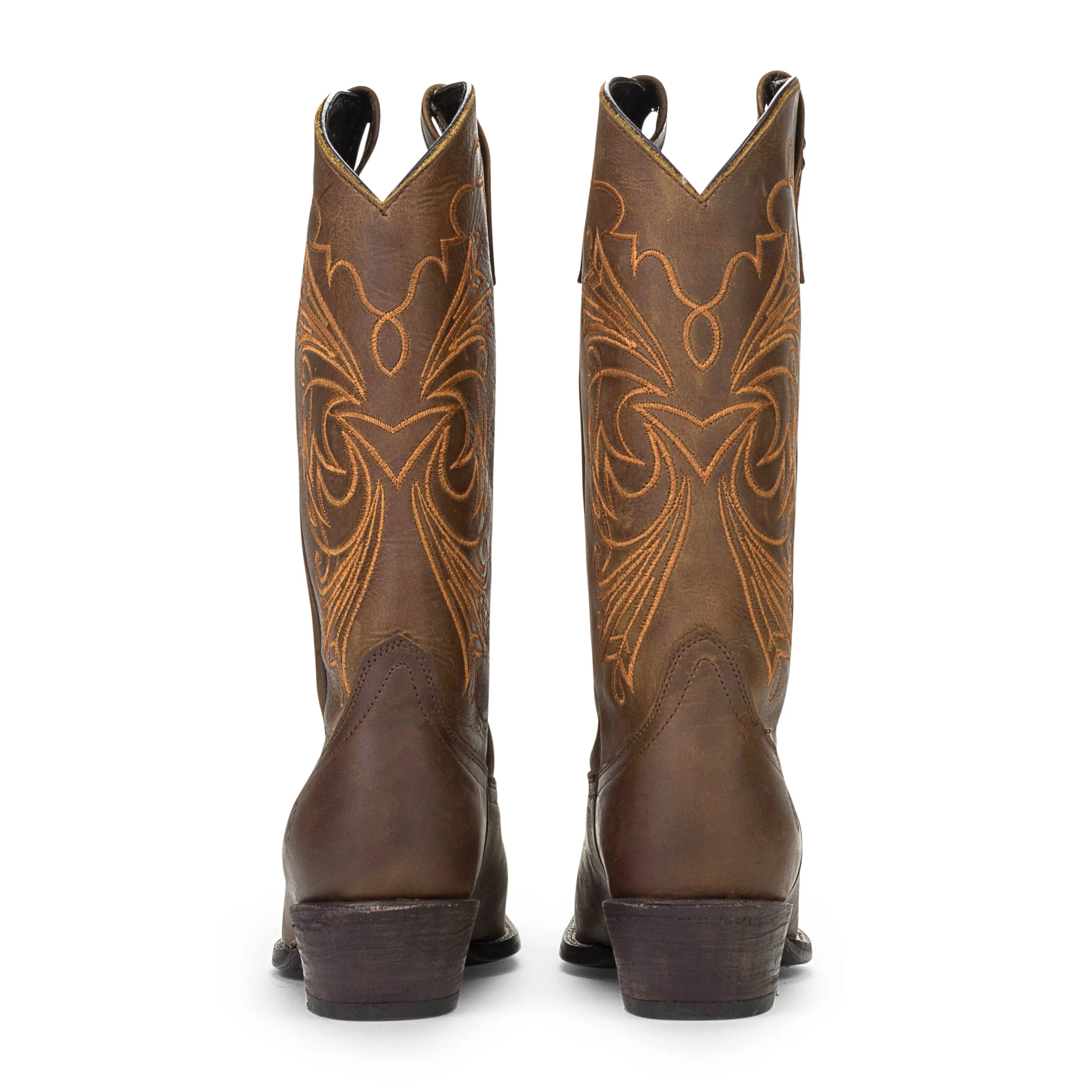 DORADO M RODEO BROWN ANKLE BOOTS