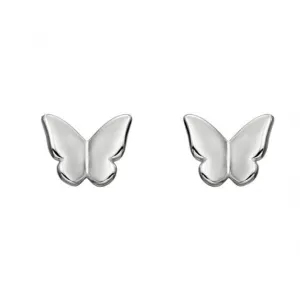 Elements Silver 3D Butterfly Earring E5732