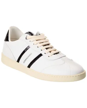 Ferragamo Achille 2 Leather Sneaker