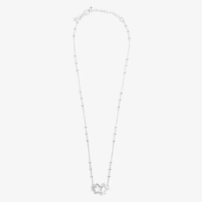 Forever Yours Good Luck Silver Plated 46cm   5cm Necklace 6717